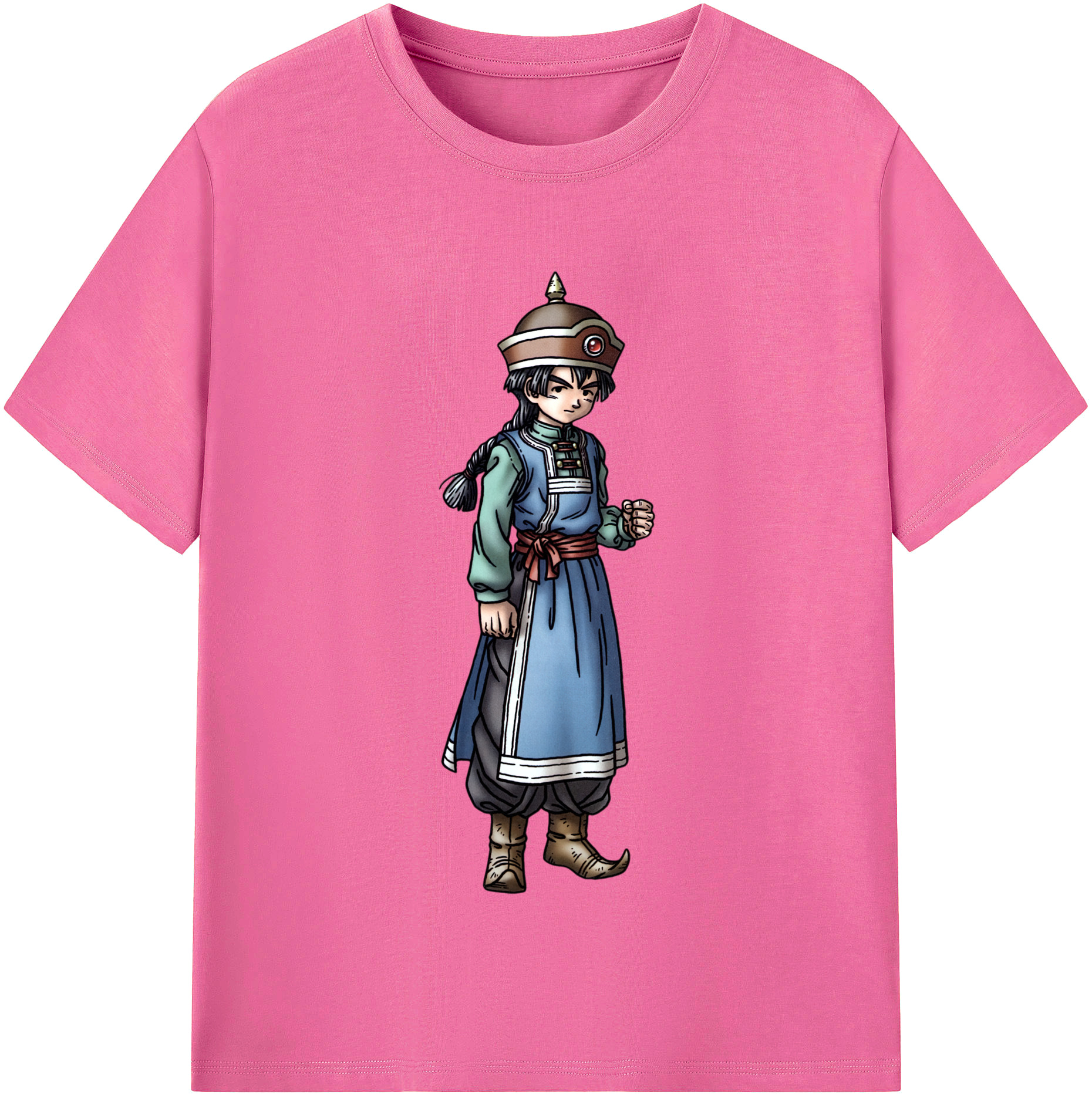 （画像用） ドラゴンクエスト Doragon Kuesuto Dragon Quest レディースカジュアルプリントTシャツ（綿100％）